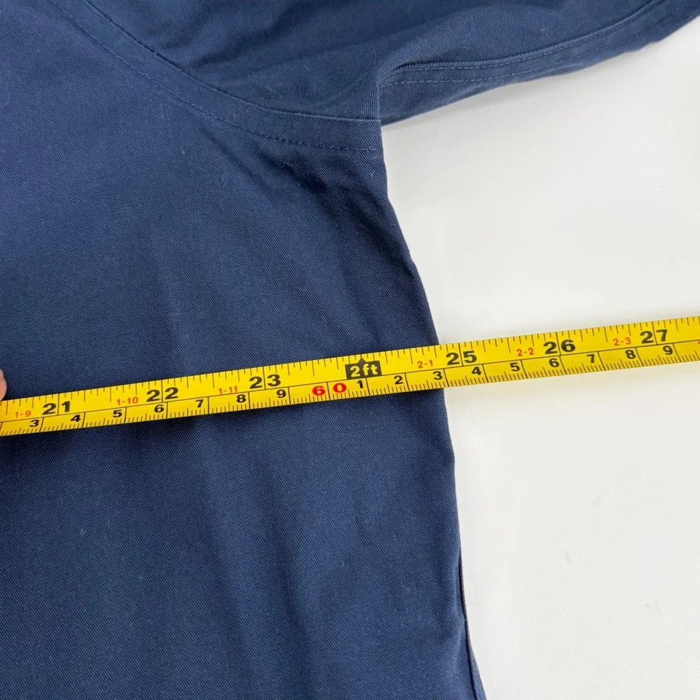 LLBean Mens‎ Wrinkle Resistant Long Sleeve Button Down Shirt L Tall Blue